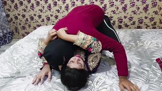 Indian Suhagraat Romantic Sex,First Night of Wedding Sex in Hindi Voice - 4 image