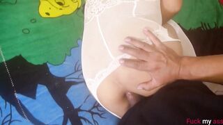 HARD SEX AND CUMSHOT IN THE ASS OF A HORNY SLUT - 5 image