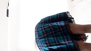 Swetha tamil school uniform getting nude and rubbing pussy - 8 image