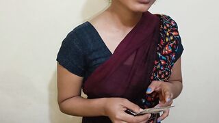 Indian hot desi maid pussy Fucking with room owner clear Hindi audio - 4 image