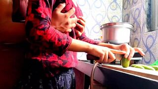 Brother-in-law gave sister-in-law the pleasure of lund in the kitchen - 1 image