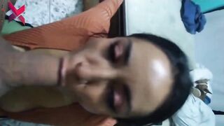 A esta morena, le encanta tragar polla y dejarla escurrida. Recopilacion parte 1 - 15 image