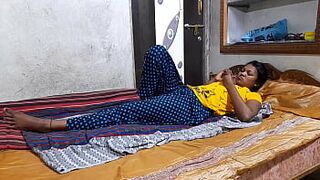 18 Year Old Indian Tamil Couple Fucking With Horny Skinny Sex Guru Giving Love To GF - Full Hindi - 1 image