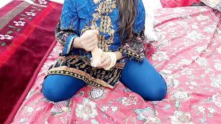 Desi Girl Doing Roleplay With Jerk Of Instruction Clear Hindi Audio Very Hot Sexy - 2 image