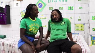 POV Cabare do Mundo Pounding Fit Negra Fernanda Chocolatte in a Whorehouse Brazil - 1 image