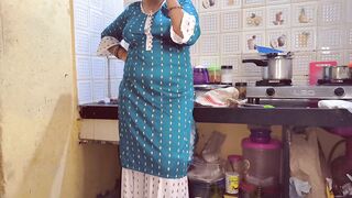 Indian stepsister got caught while video call with her bf - 2 image