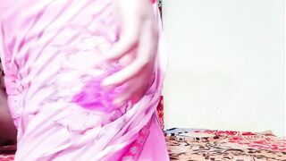 Desi wearing a saree dressed your friend nicely - 5 image