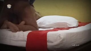 Desi lovers doggy style hardsex in Oyo room. - 14 image