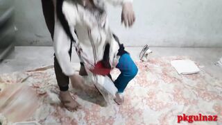 Desi indian maid blowjob and cum in mouth - 3 image