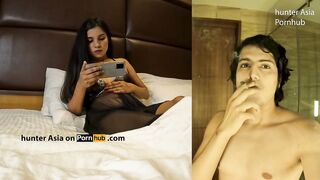 After I Finish Smoking I Caught My Step Sister Masturbating With Dildo - 2 image