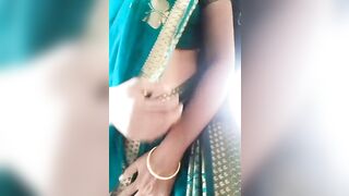 Swetha tamil wife saree strip record video - 4 image