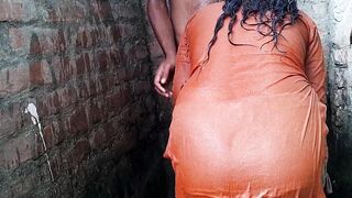 Desi Indian Fucking in Bathroom - 8 image