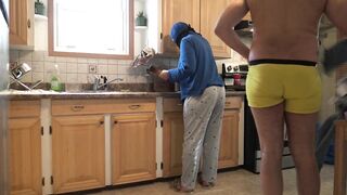 Pakistani Stepmom Anal Creampied By Horny Stepson - 4 image