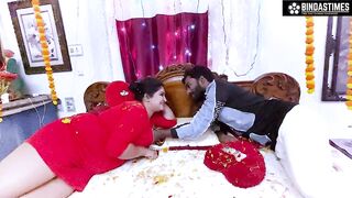 wife"s friend real hardcore fuck with husbanband"s friend at honeymoon night ( bengali audio ) - 4 image